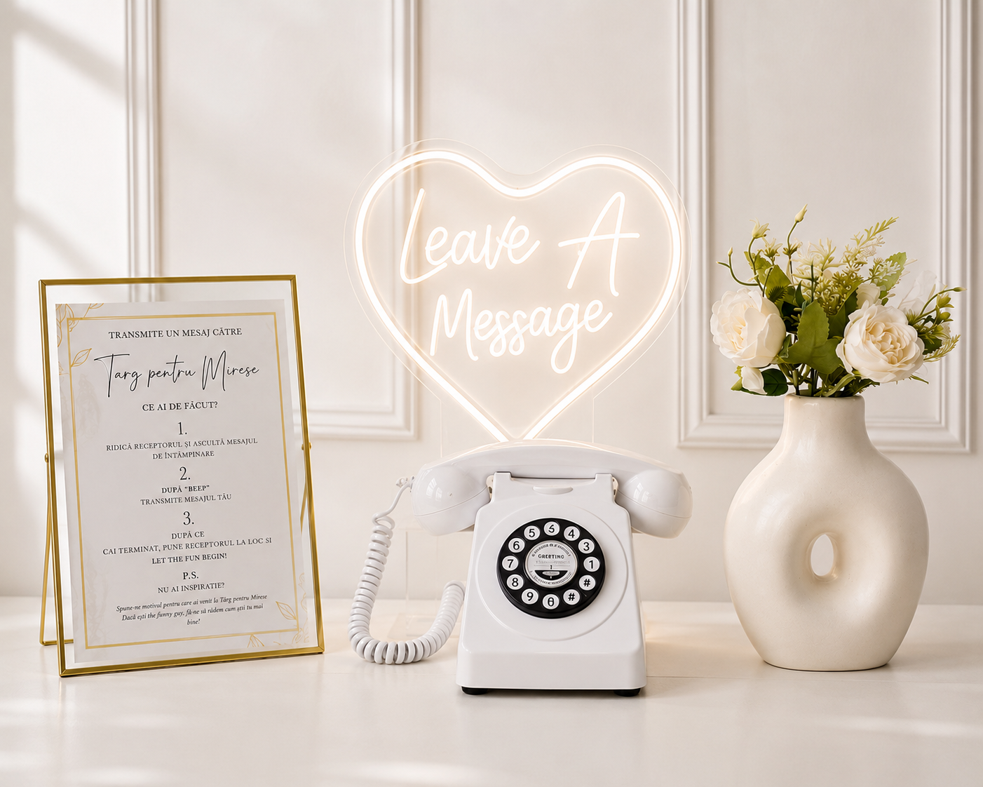 Audio guestbook RetroCall pentru pachetul Delivery